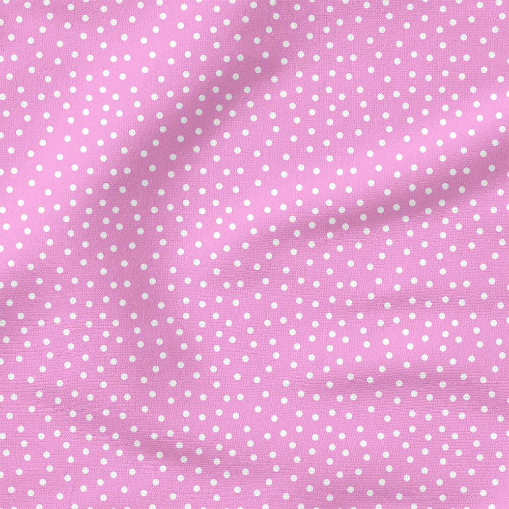 Easter Polka Dot (Bright Pink) | Children Fabric Design | Julie Storie Designs